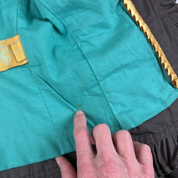 MACKAGE Military Ruffle Blazer in Taupe - Picture 7 of 14